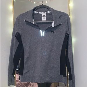 Victoria’s Secret Pink Quarter Zip Long Sleeve